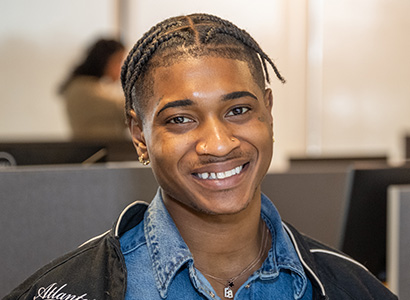 smiling student at Summit Academy