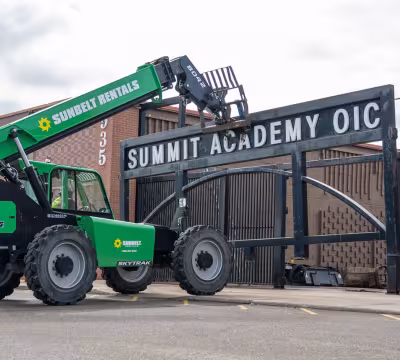 Summit iron gate removal