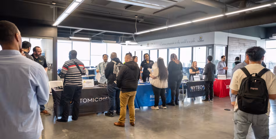 Hiring fair event at Summit Academy OIC