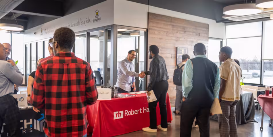 Hiring fair at Summit Academy
