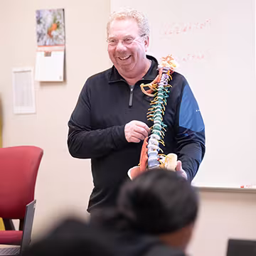 Medical Administrative Assistant instructor in classroom